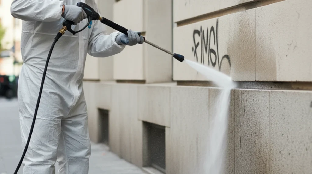 rimozione graffitti